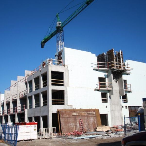 Sage condominiums construction photo