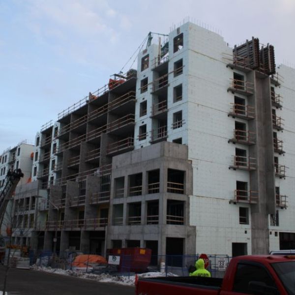 Sage condominiums construction photo